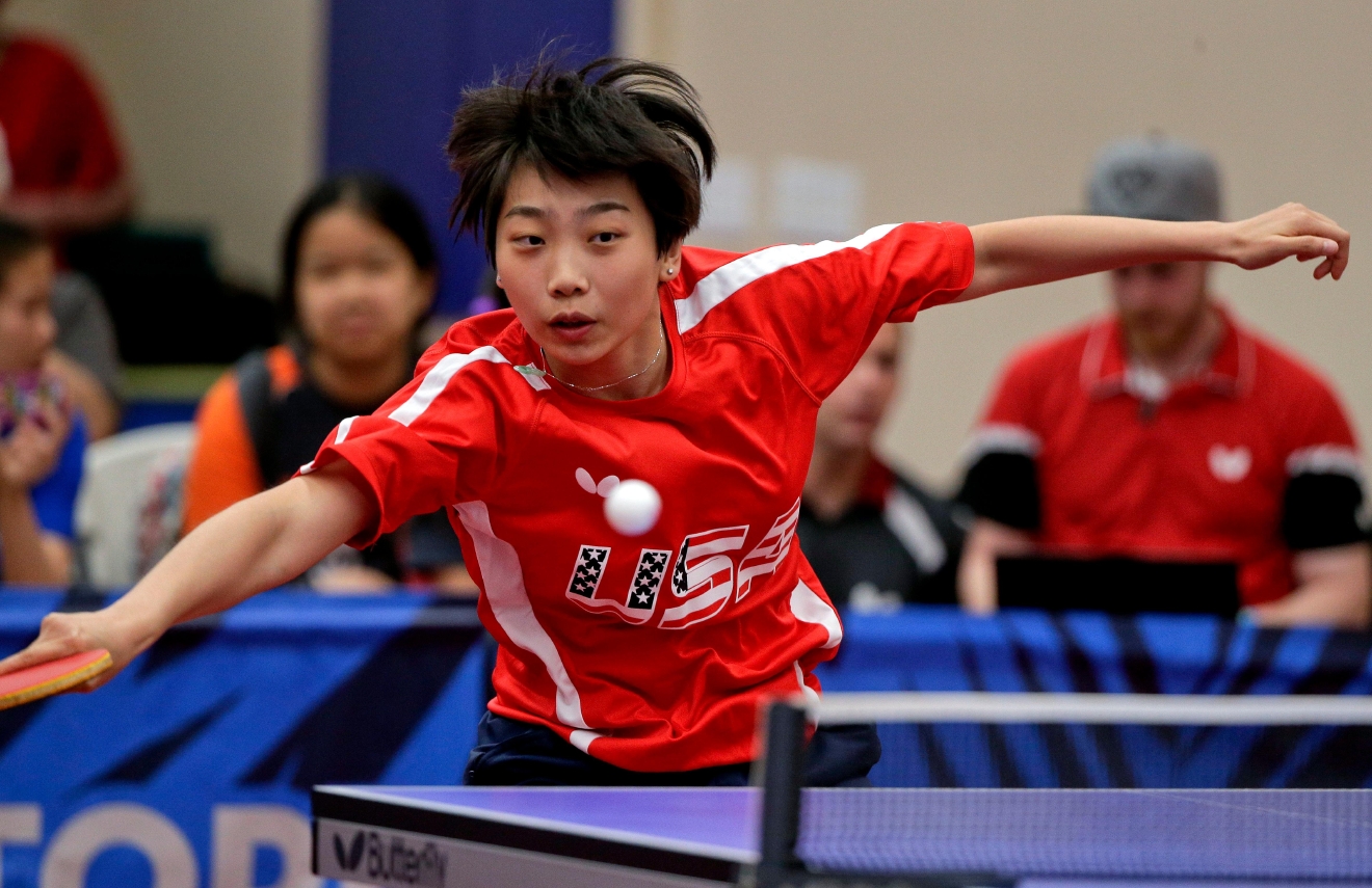 At 16, Californian youngest male table tennis player in Rio WOAI