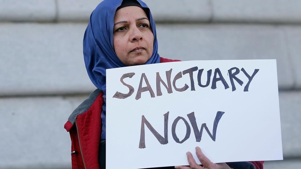 Sanctuary Cities Sanctuary cities federal judge ruling vs Trump AP17115760107439.jpg