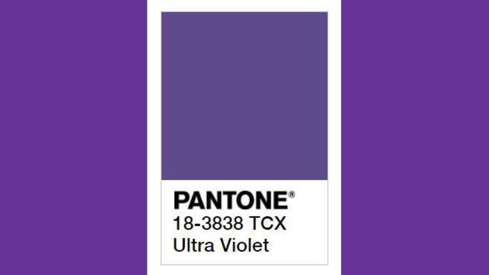 Pantone Picks Deep Purple Ultra Violet As Color Of Year Wjla