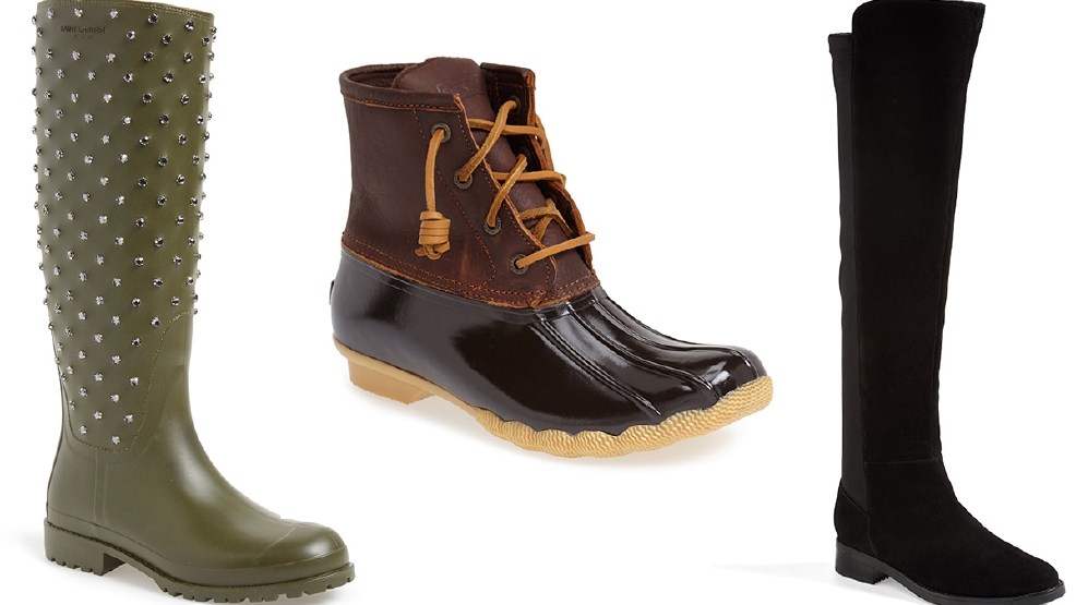 fashion rain boot