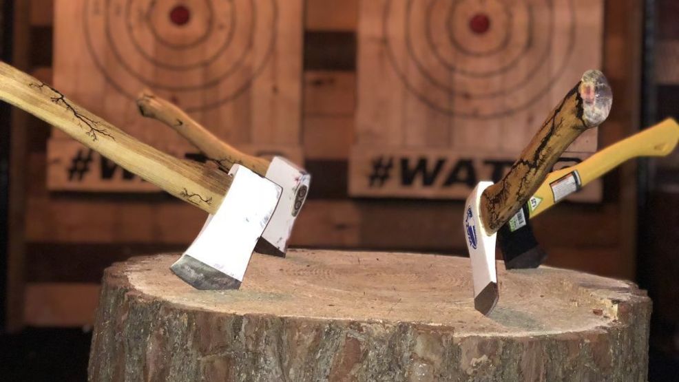 Axe throwing business first of its kind in New Bern WCTI