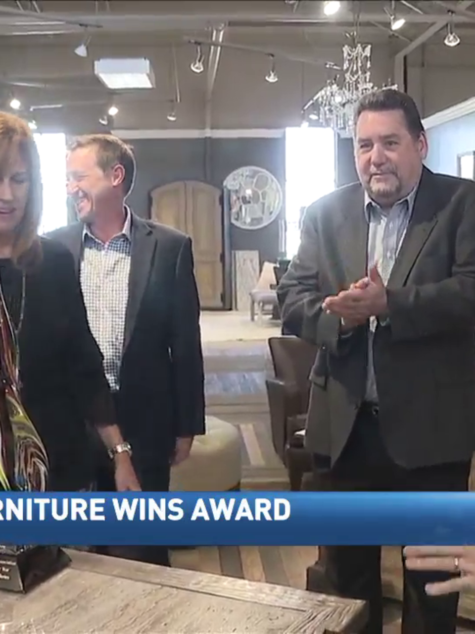 Howell Furniture Presented With Retailer Of The Year Award Kfdm