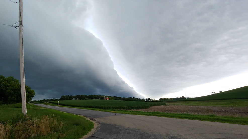 Storms that swept through Wisconsin are being blamed for 2 injuries in