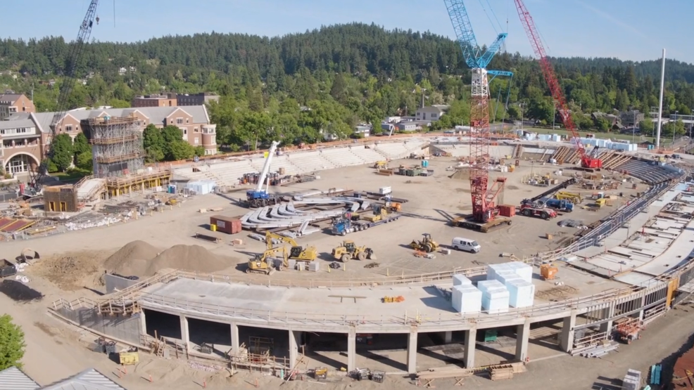 Hayward Field construction on schedule to be done ahead of busy 2020