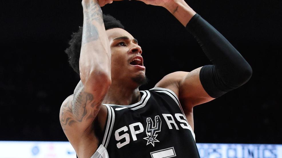 WATCH: Dejounte Murray shows off improved 3-point shot.