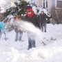   Volunteers shovel out people in need 