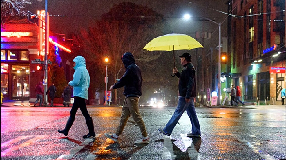 Seattle Rattles Off (almost) 37 Consecutive Hours Of Rainfall | KOMO