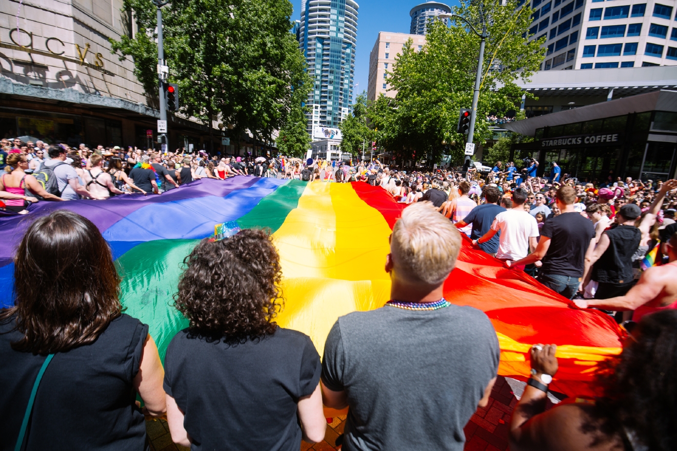 Photos Seattle celebrates at 2016 Pride Parade Seattle Refined