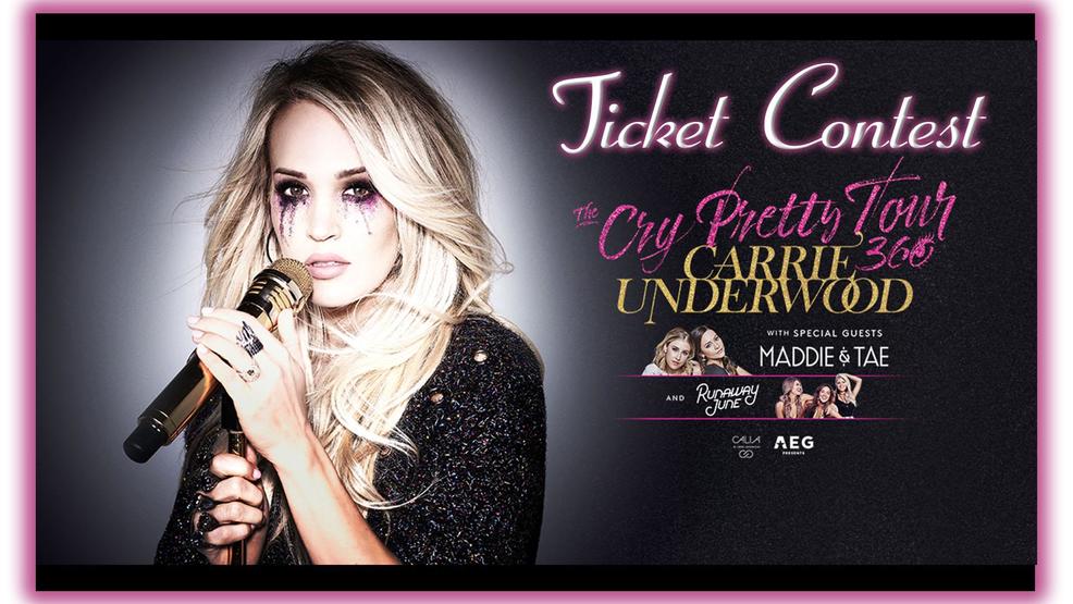 Carrie Underwood Concert Ticket Contest Rules KBAK