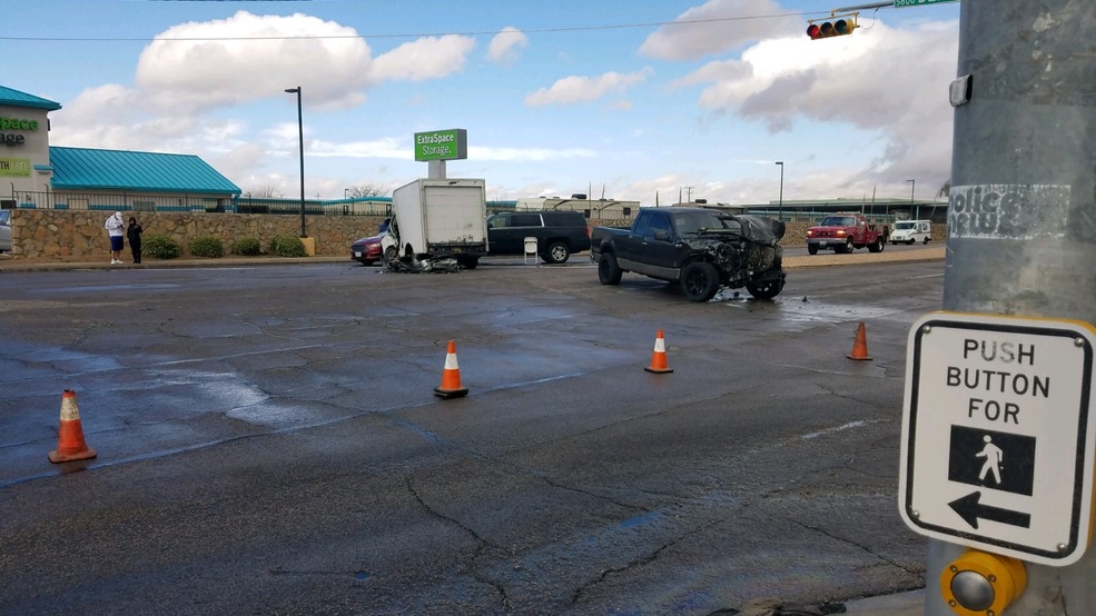 3 injured in fourvehicle crash in northeast El Paso KDBC