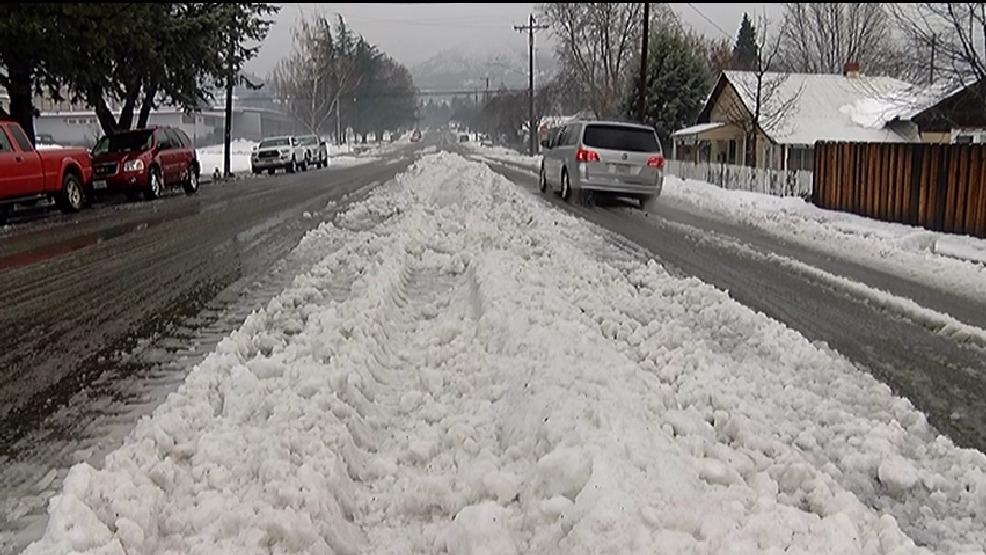 Yreka Public Works crews working long hours in ice, snow, slush, rain