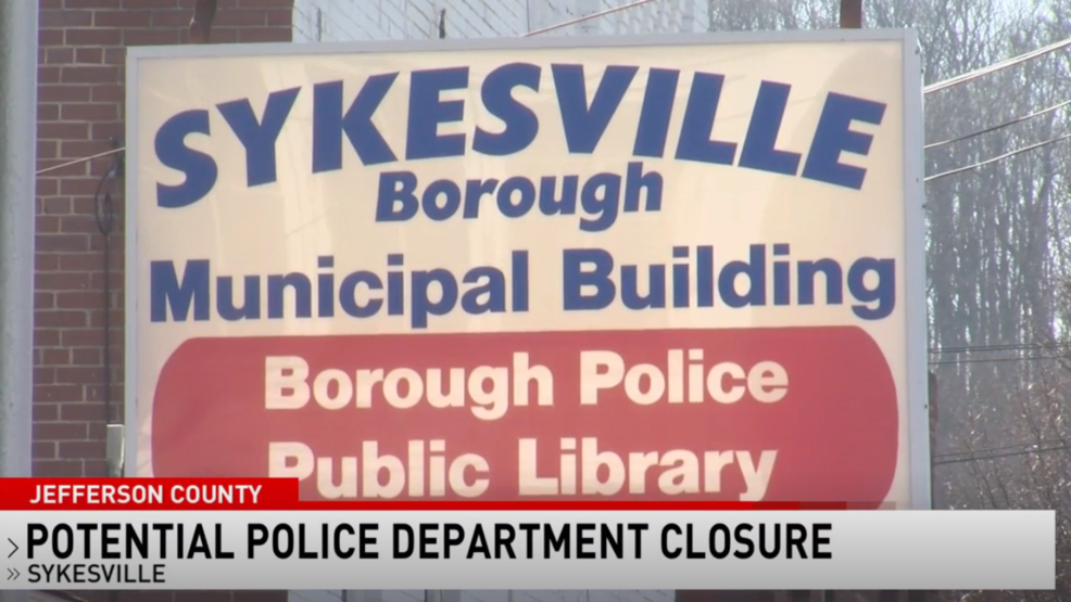 Sykesville Borough In Danger Of Losing Its Police Department