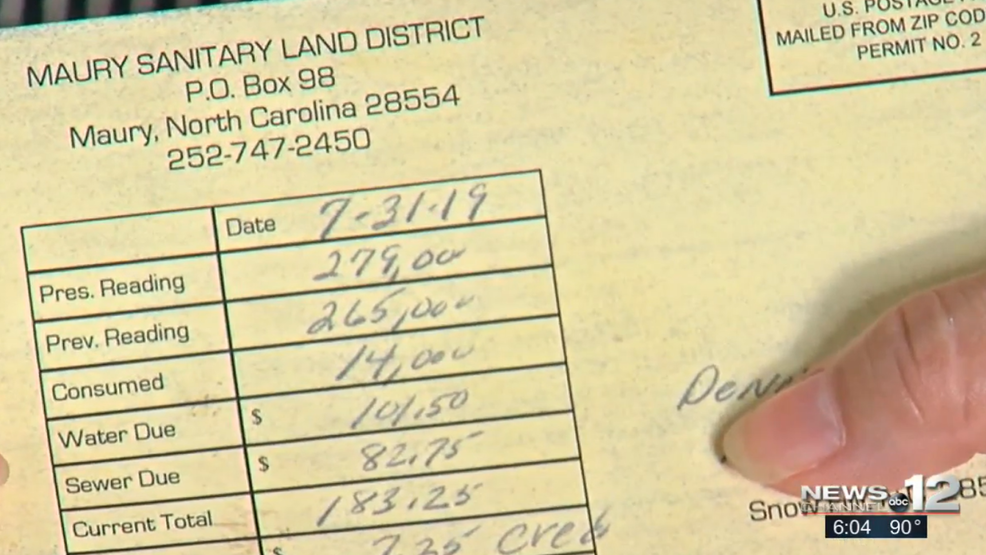 Water bills increase drastically WCTI