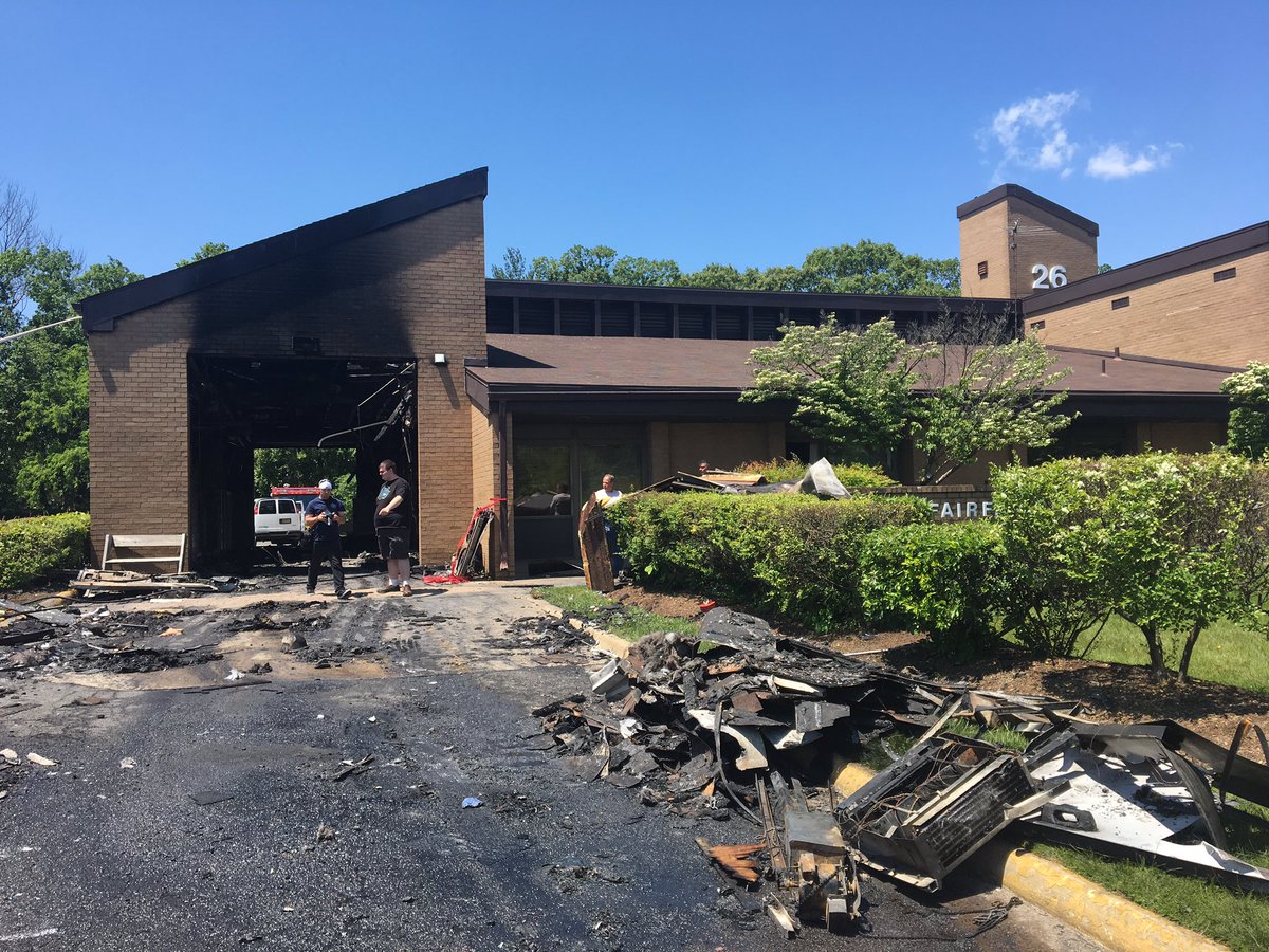 Fire starts at Fairfax County fire station, around 55 firefighters on