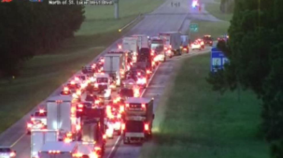 Deadly Crash Shuts Down All Southbound Lanes Of I-95 In Port St. Lucie ...