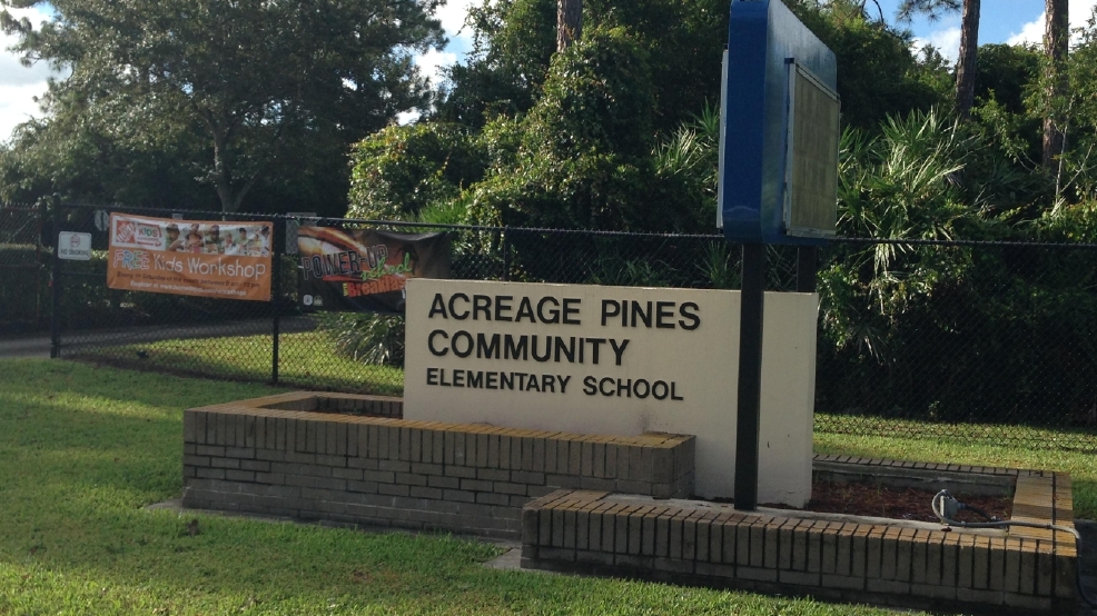 Acreage Pines Elementary school evacuated WPEC