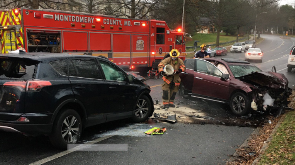 Headon collision in Germantown sends at least 3 trauma victims to