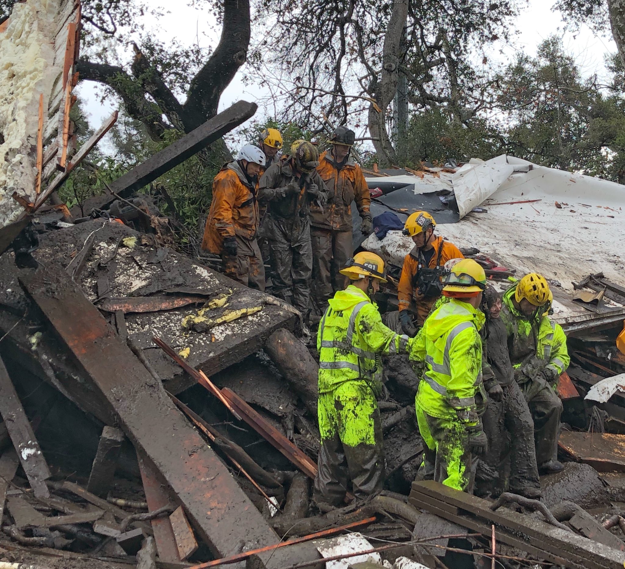 Photos More scenes of destruction from southern California mudslides