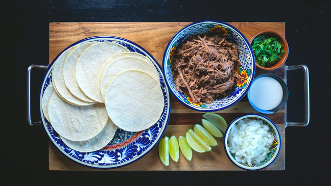 In the Kitchen: Barbacoa, Slow-Cooked Shredded Beef Tacos