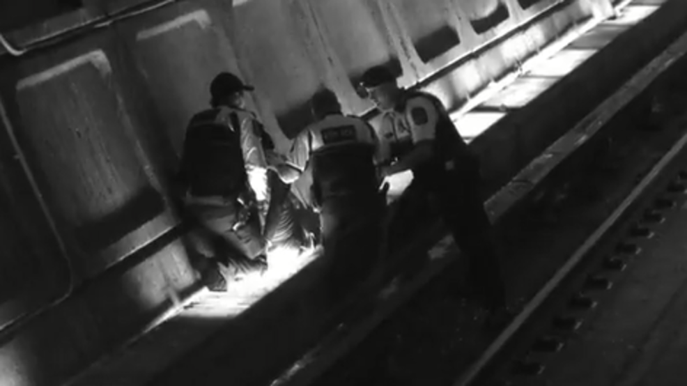 Metro Person on tracks at Gallery Place Station; train delays expected