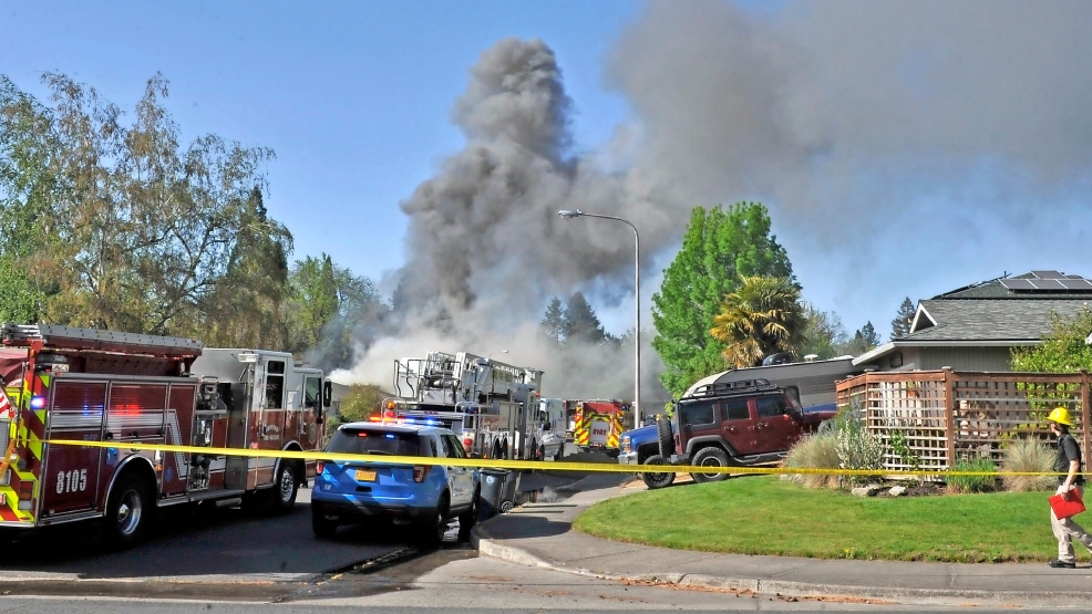 3alarm fire destroys one Medford home, damages another Mail Tribune