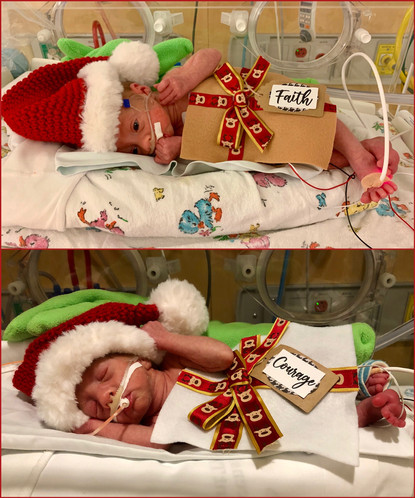 tiny baby christmas dress