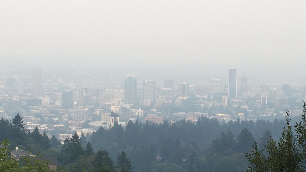 Portland has worst air quality in U.S.; entire area measures 'unhealthy