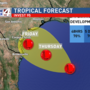 Tropical threat to the Valley showing clearer course